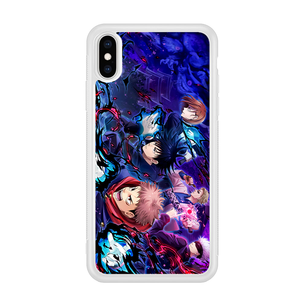 Jujutsu Kaisen Squad on Duty iPhone X Case