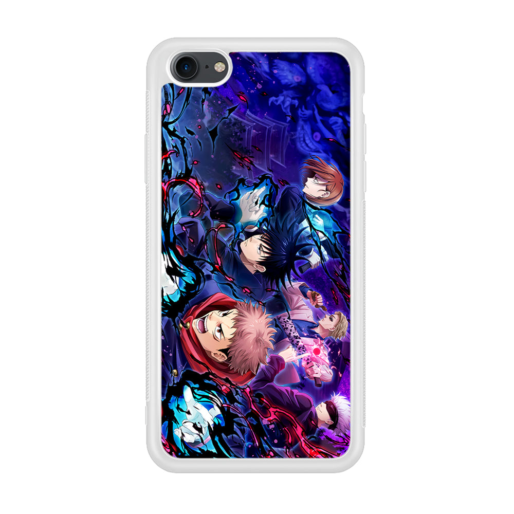 Jujutsu Kaisen Squad on Duty iPhone 8 Case