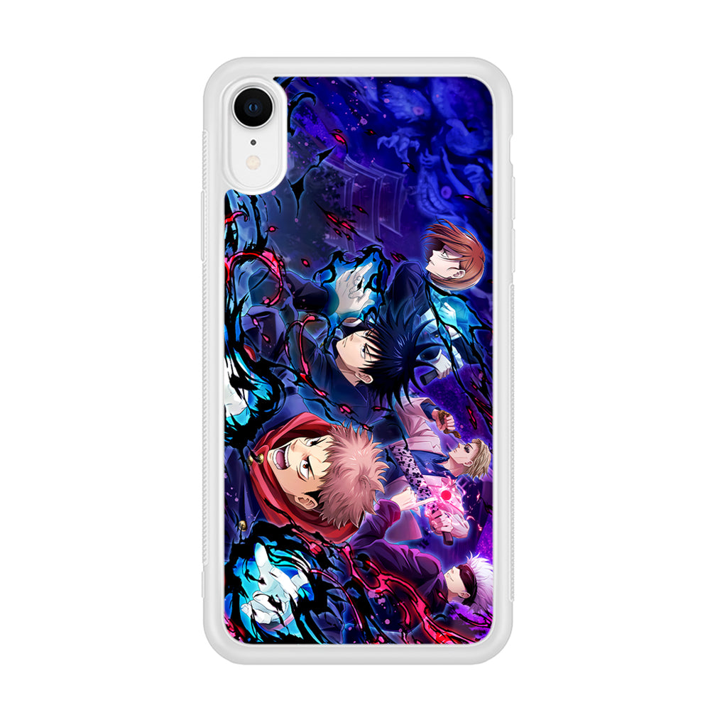 Jujutsu Kaisen Squad on Duty iPhone XR Case