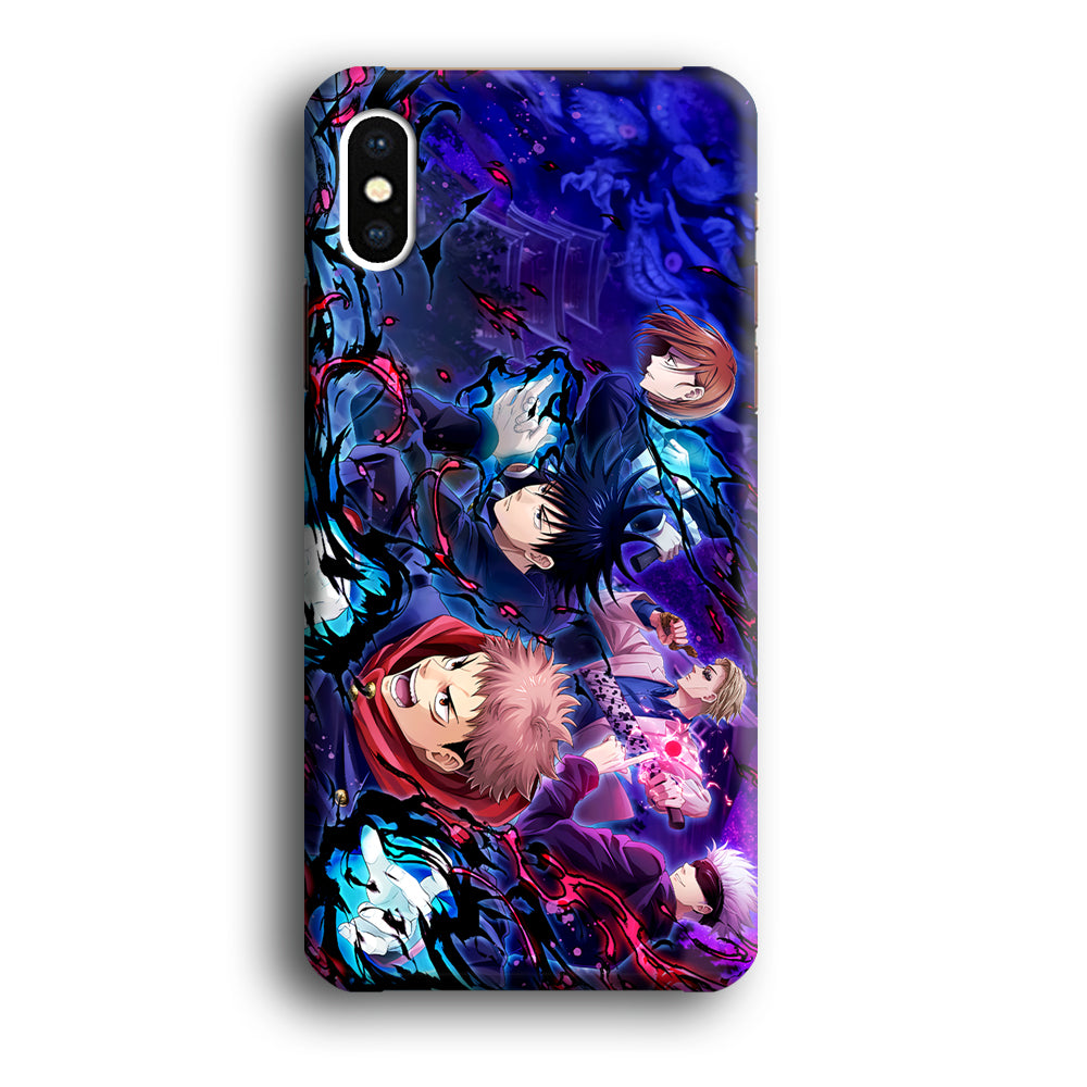 Jujutsu Kaisen Squad on Duty iPhone X Case