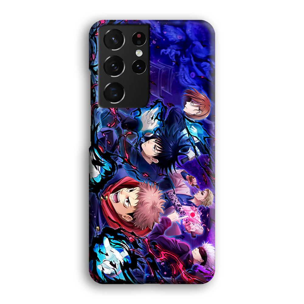 Jujutsu Kaisen Squad on Duty Samsung Galaxy S21 Ultra Case