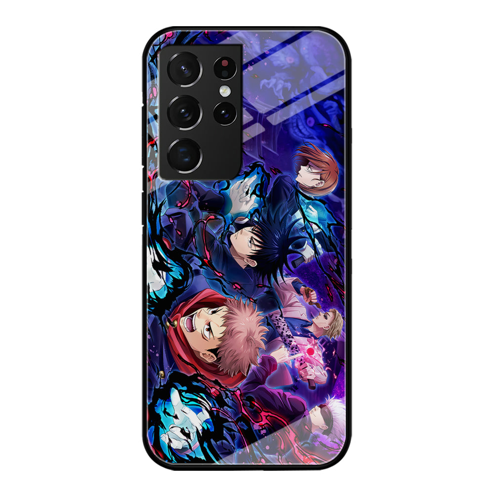 Jujutsu Kaisen Squad on Duty Samsung Galaxy S21 Ultra Case