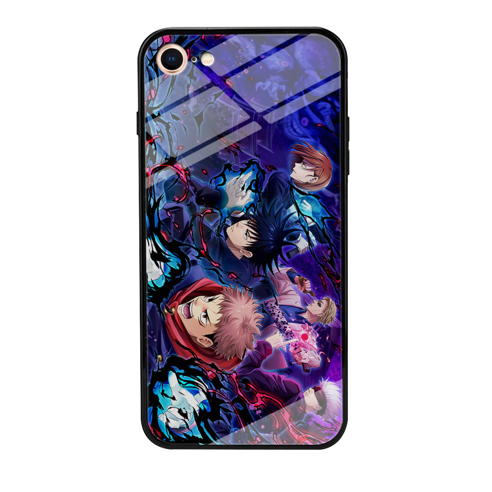 Jujutsu Kaisen Squad on Duty iPhone 8 Case