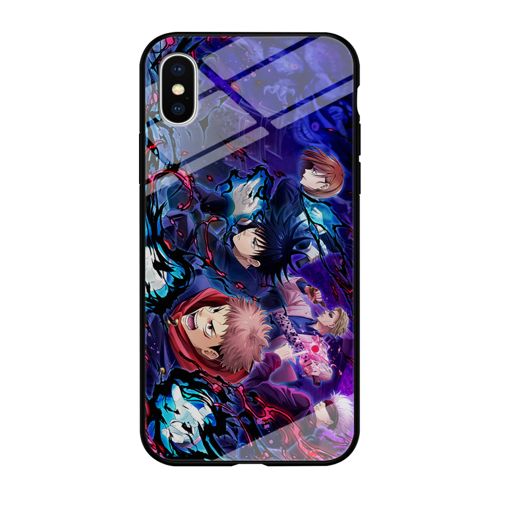 Jujutsu Kaisen Squad on Duty iPhone X Case