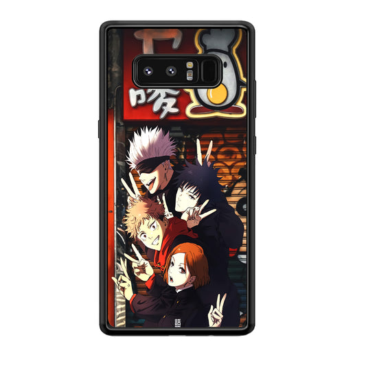 Jujutsu Kaisen Team Go On Vacation Samsung Galaxy Note 8 Case