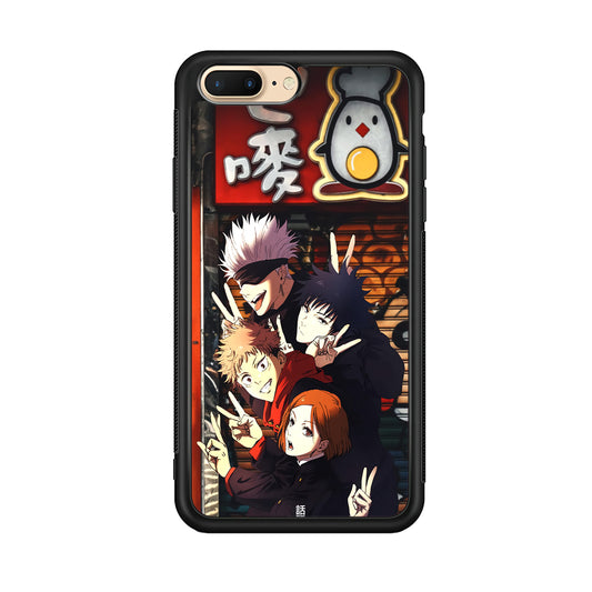 Jujutsu Kaisen Team Go On Vacation iPhone 7 Plus Case
