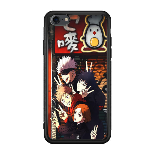 Jujutsu Kaisen Team Go On Vacation iPhone 8 Case