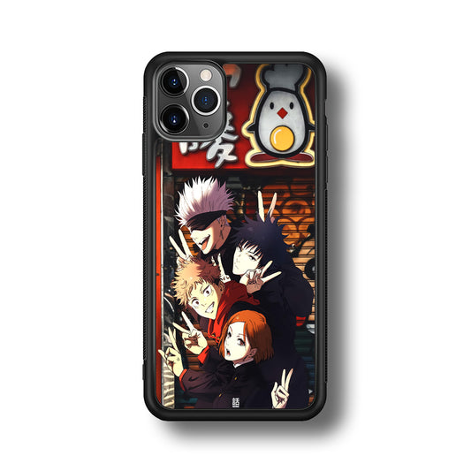 Jujutsu Kaisen Team Go On Vacation iPhone 11 Pro Max Case