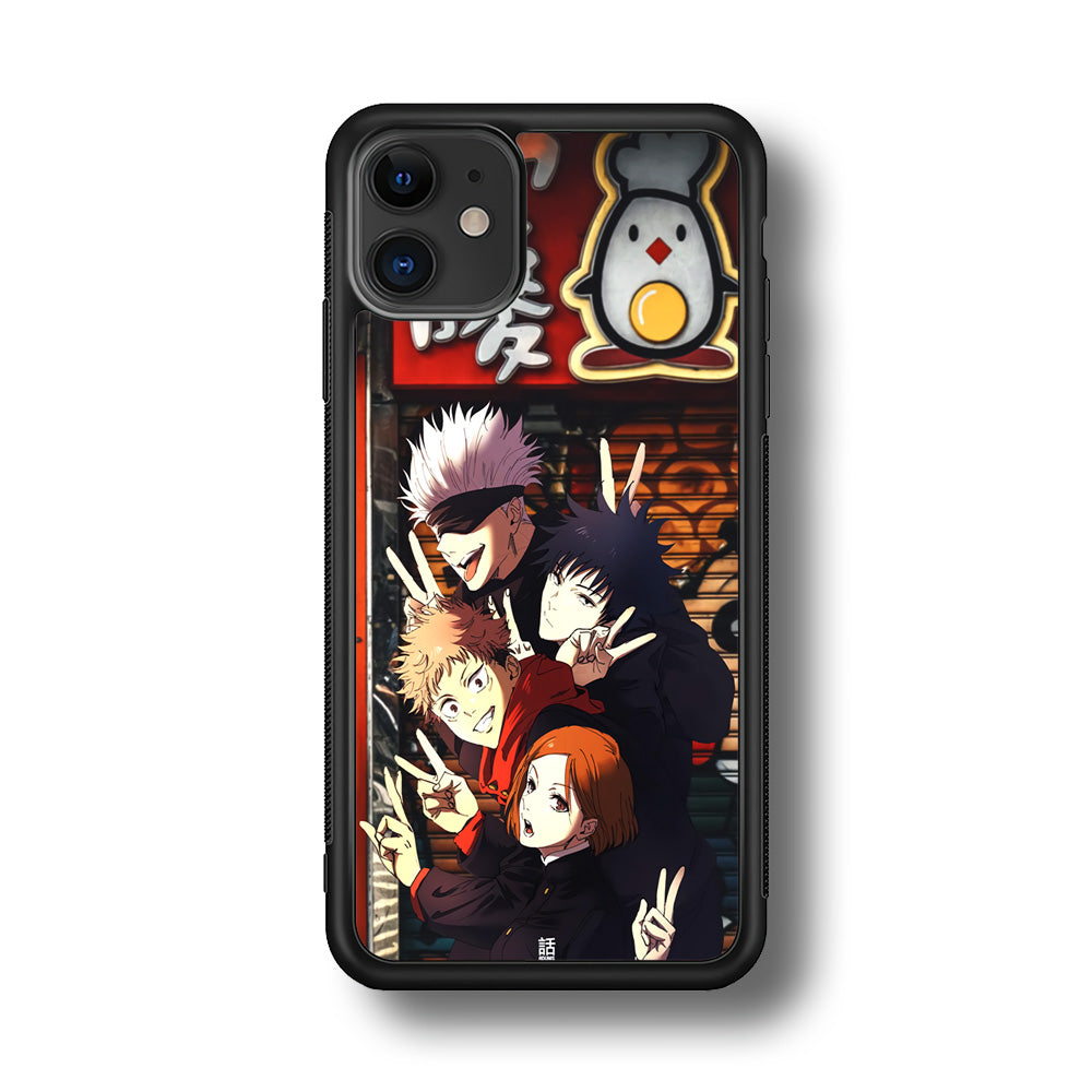 Jujutsu Kaisen Team Go On Vacation iPhone 11 Case