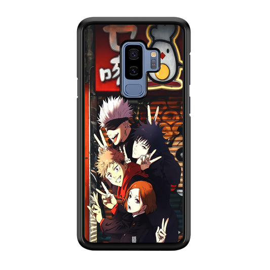 Jujutsu Kaisen Team Go On Vacation Samsung Galaxy S9 Plus Case