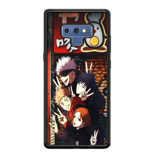 Jujutsu Kaisen Team Go On Vacation Samsung Galaxy Note 9 Case
