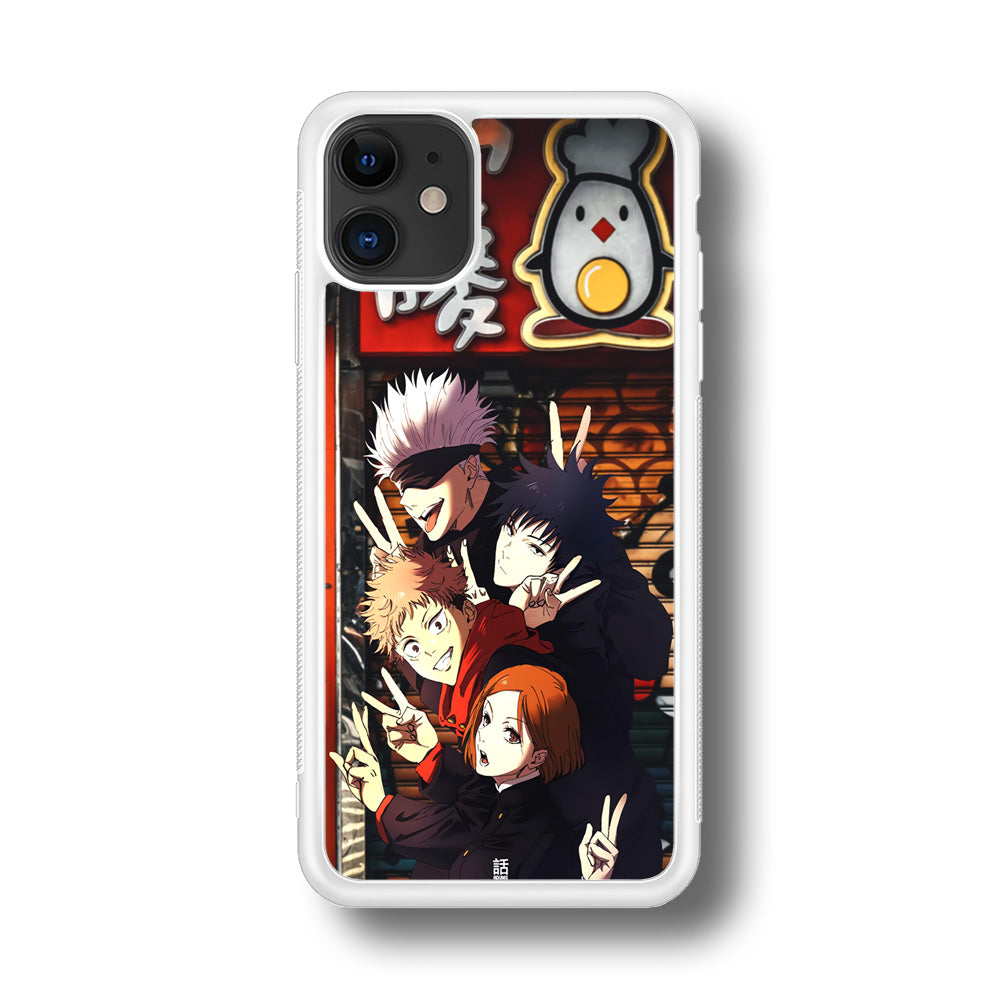 Jujutsu Kaisen Team Go On Vacation iPhone 11 Case