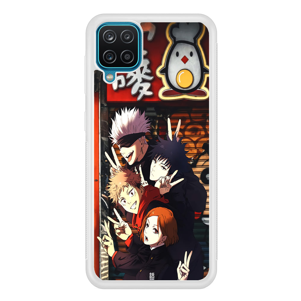 Jujutsu Kaisen Team Go On Vacation Samsung Galaxy A12 Case