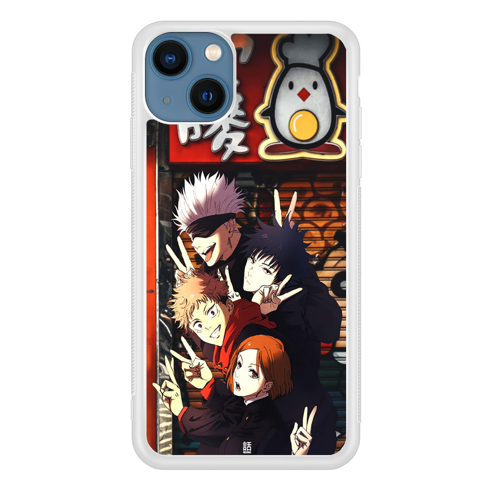 Jujutsu Kaisen Team Go On Vacation iPhone 13 Case