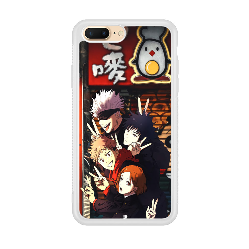 Jujutsu Kaisen Team Go On Vacation iPhone 8 Plus Case