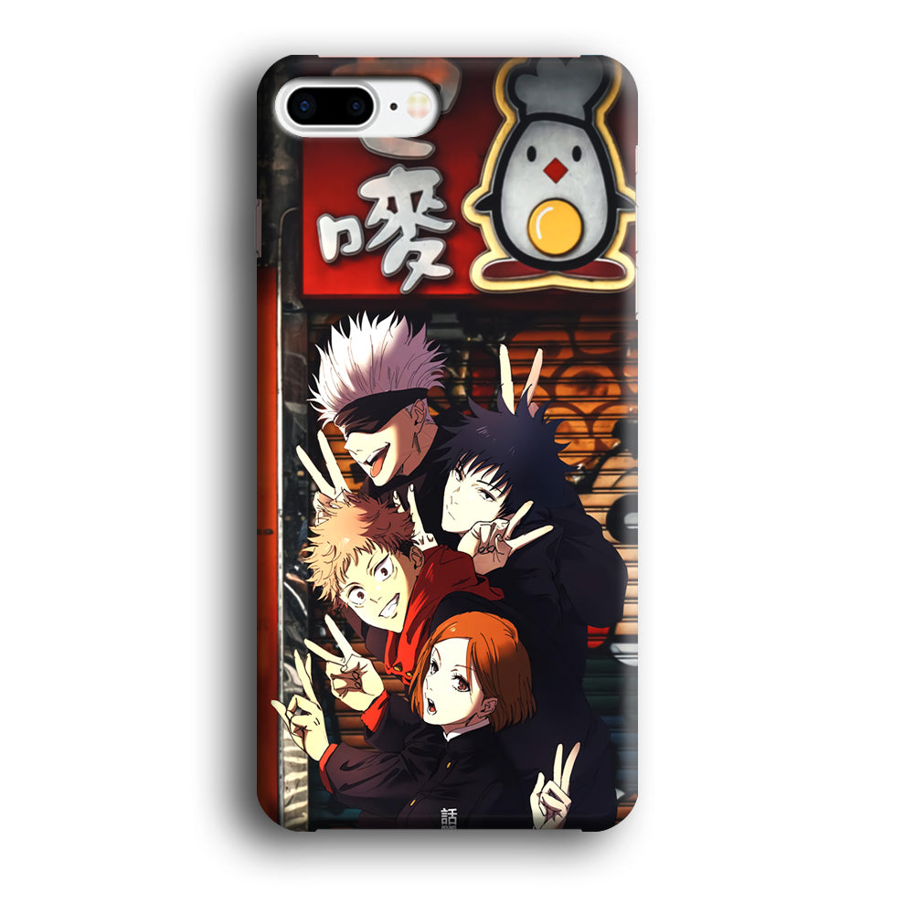 Jujutsu Kaisen Team Go On Vacation iPhone 8 Plus Case