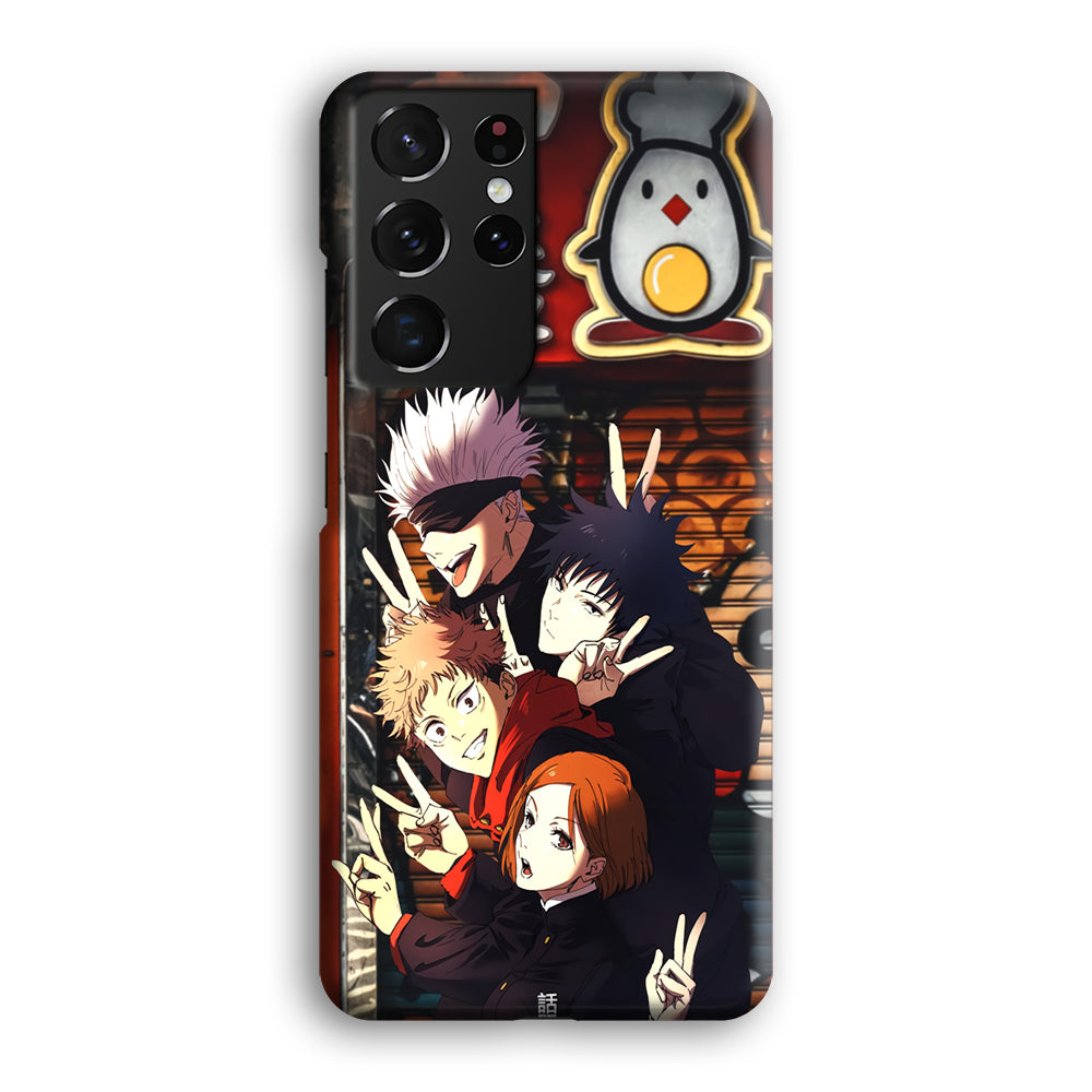 Jujutsu Kaisen Team Go On Vacation Samsung Galaxy S21 Ultra Case