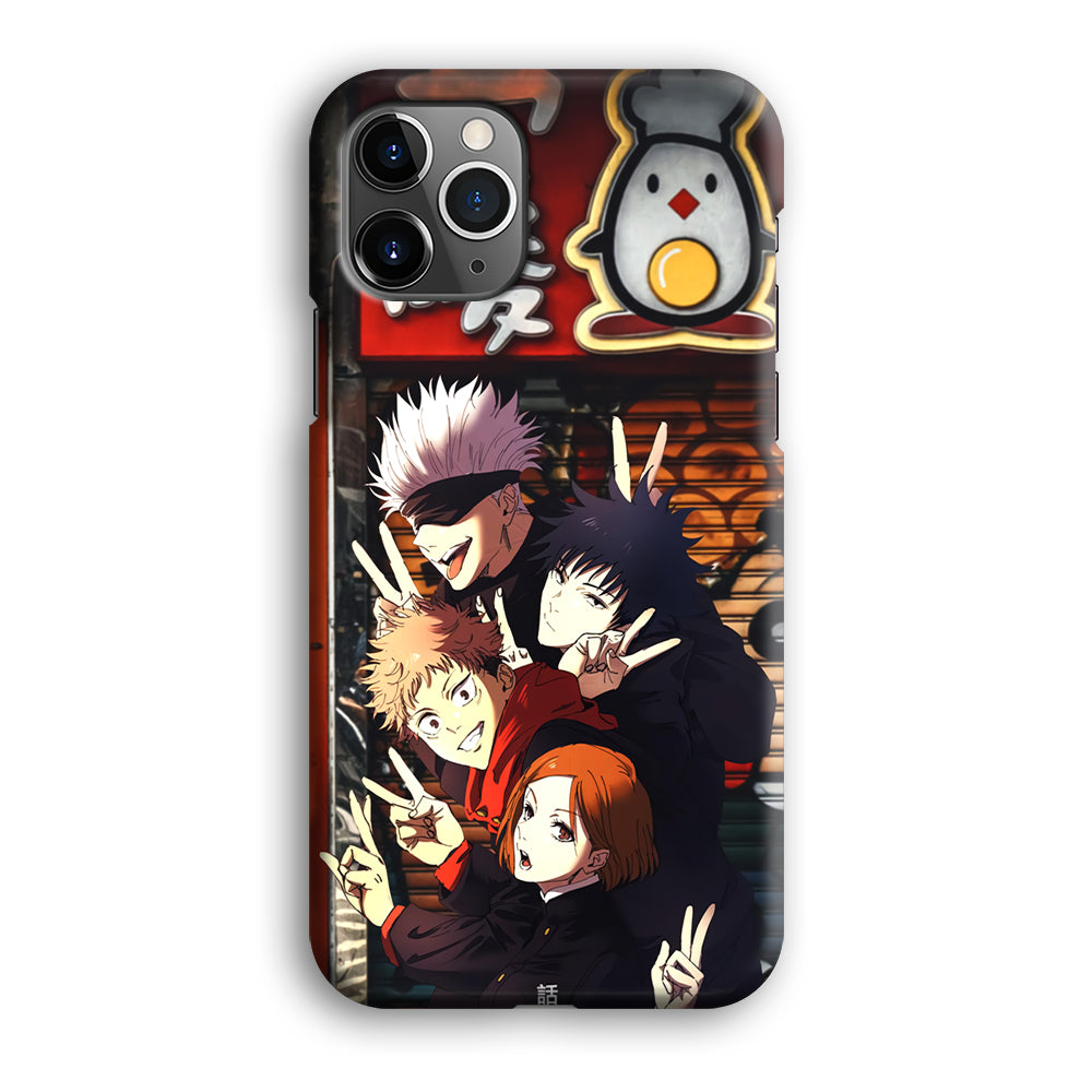 Jujutsu Kaisen Team Go On Vacation iPhone 12 Pro Case