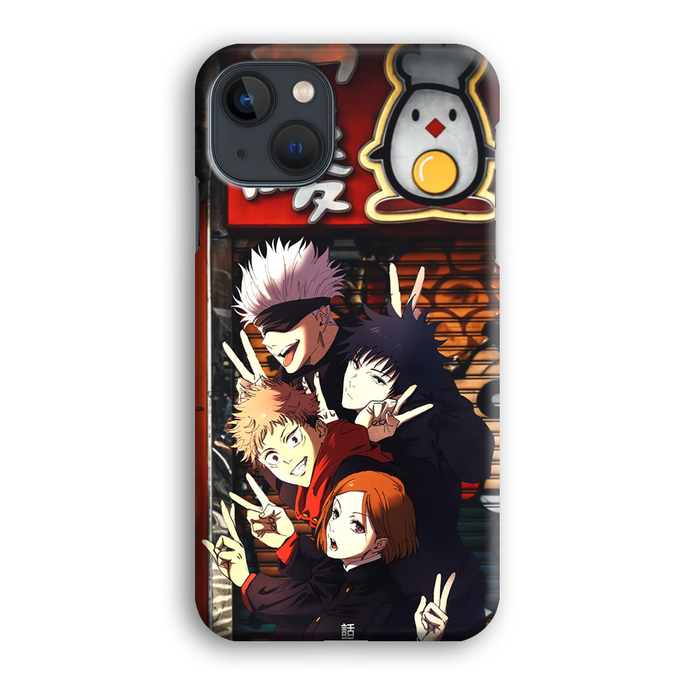 Jujutsu Kaisen Team Go On Vacation iPhone 13 Case