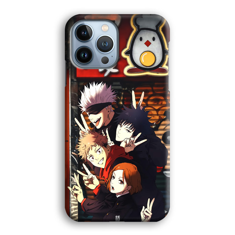 Jujutsu Kaisen Team Go On Vacation iPhone 13 Pro Max Case