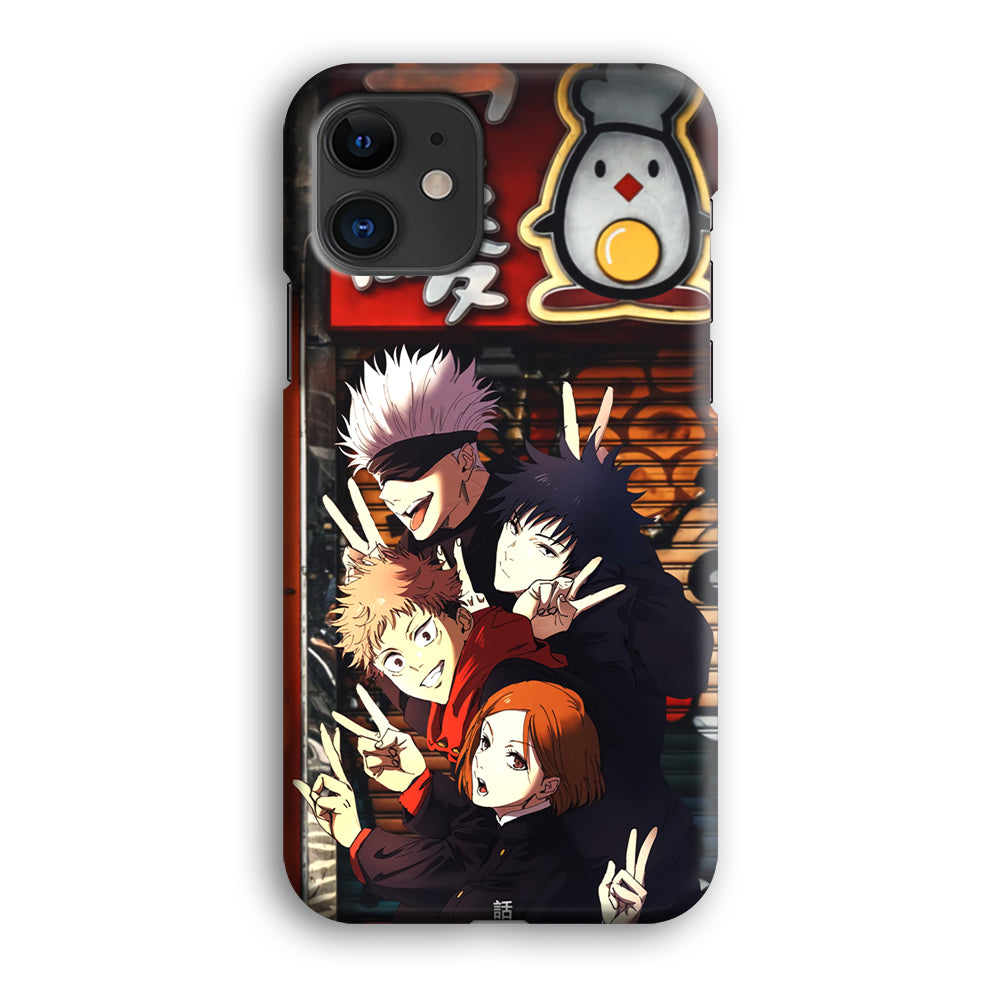 Jujutsu Kaisen Team Go On Vacation iPhone 12 Case