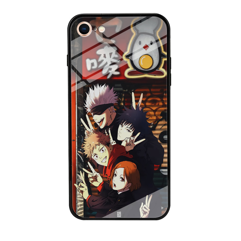 Jujutsu Kaisen Team Go On Vacation iPhone 7 Case