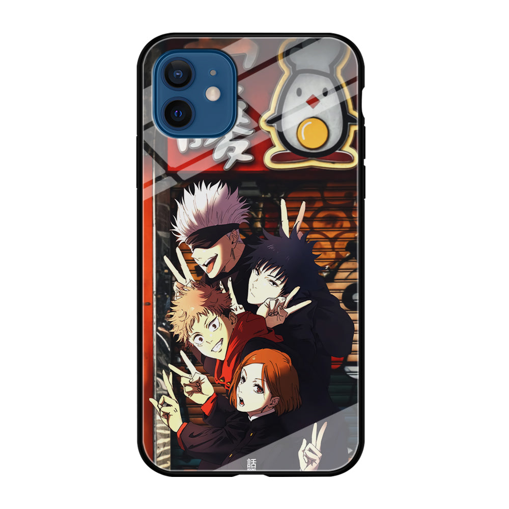 Jujutsu Kaisen Team Go On Vacation iPhone 12 Case