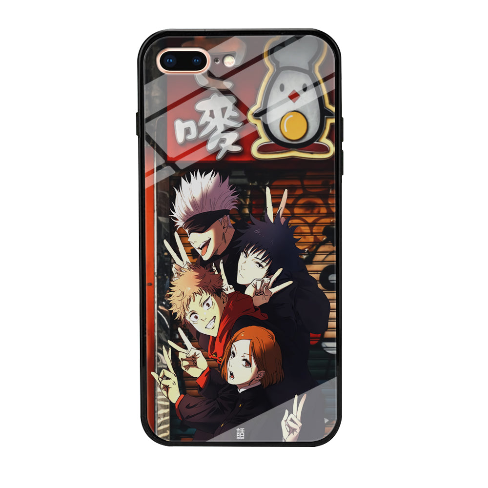 Jujutsu Kaisen Team Go On Vacation iPhone 8 Plus Case