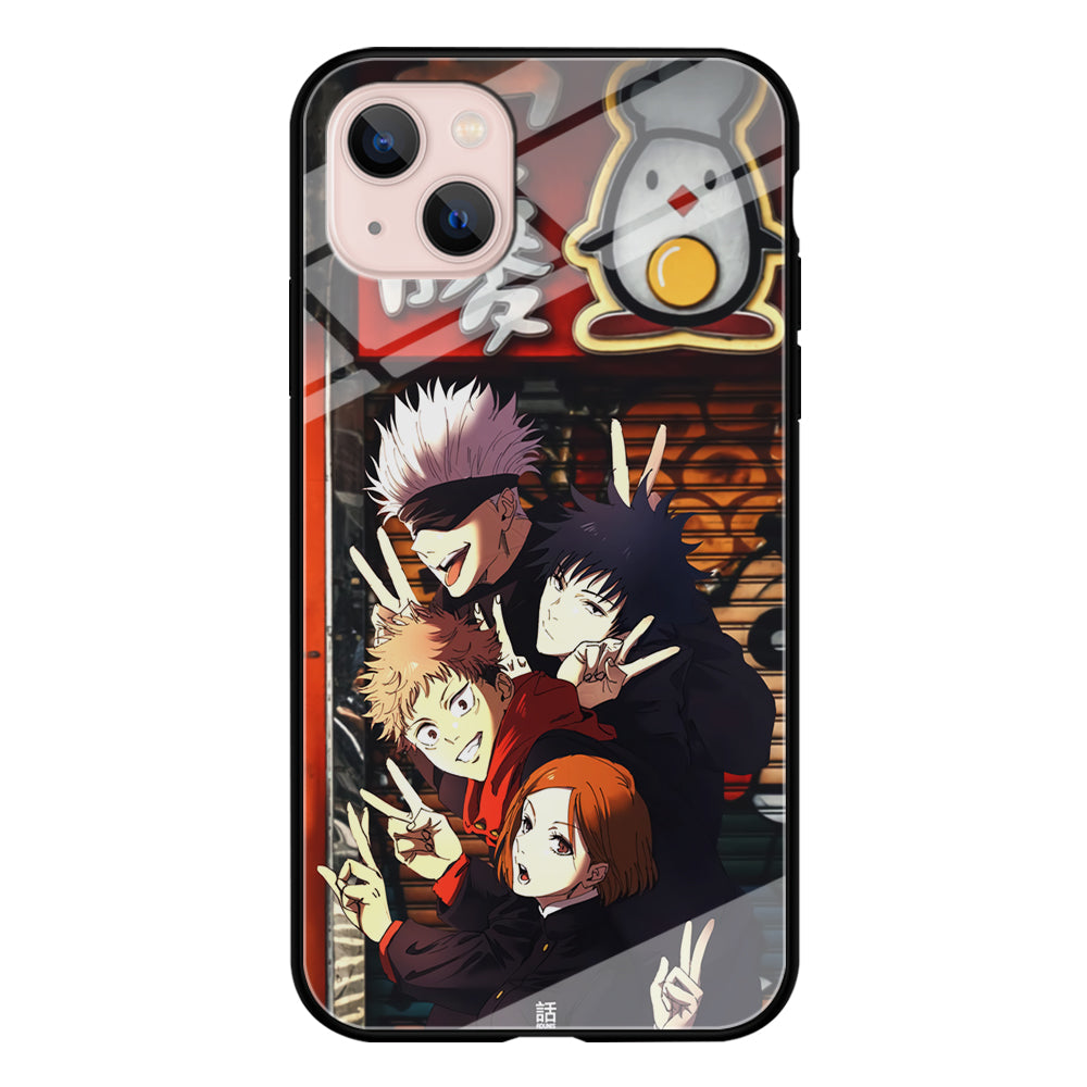 Jujutsu Kaisen Team Go On Vacation iPhone 13 Case