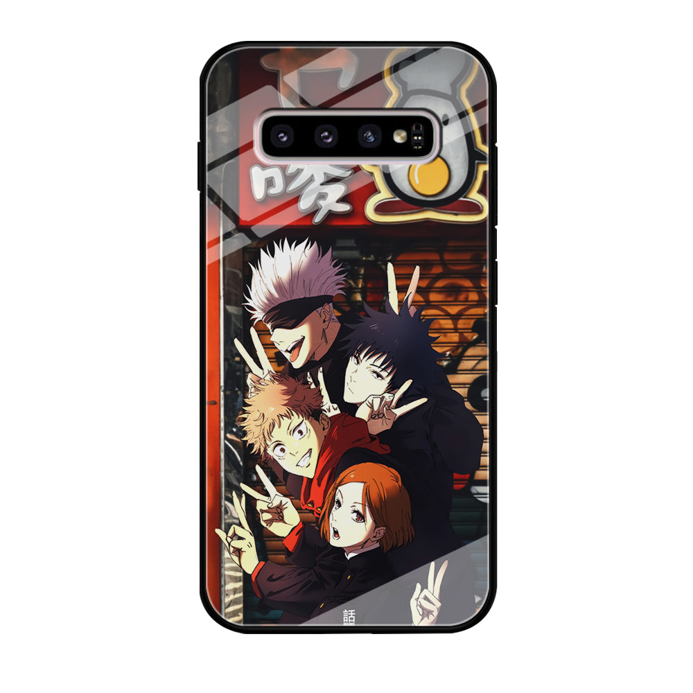 Jujutsu Kaisen Team Go On Vacation Samsung Galaxy S10 Case