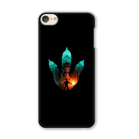 Jurassic Park Footprint T Rex iPod Touch 6 Case - Carneyforia