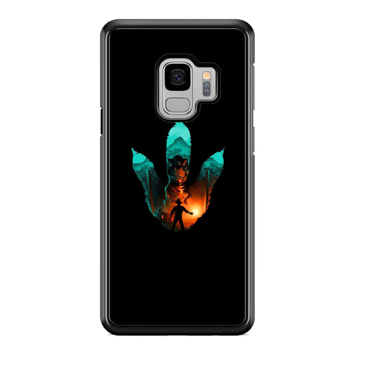 Jurassic Park Footprint T Rex Samsung Galaxy S9 Case
