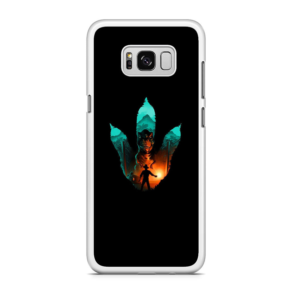 Jurassic Park Footprint T Rex Samsung Galaxy S8 Case