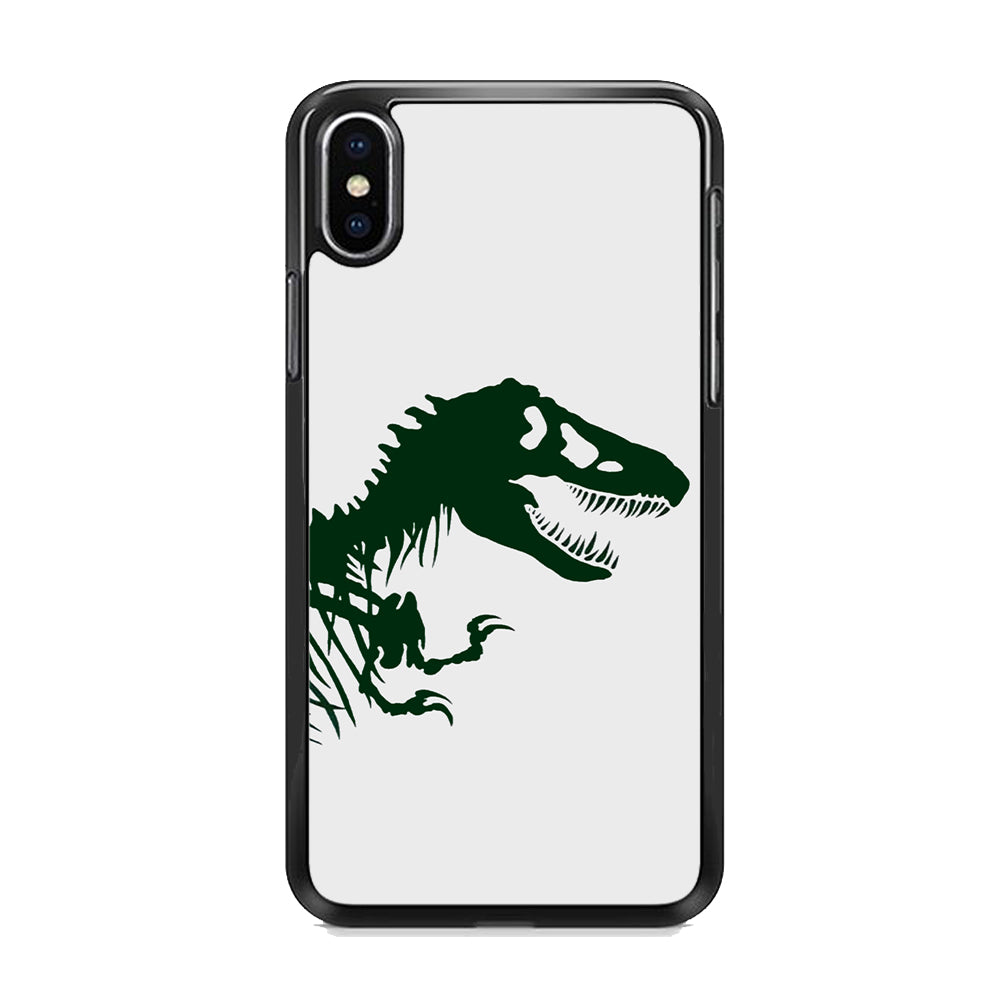 Jurassic Park Green T Rex iPhone X Case