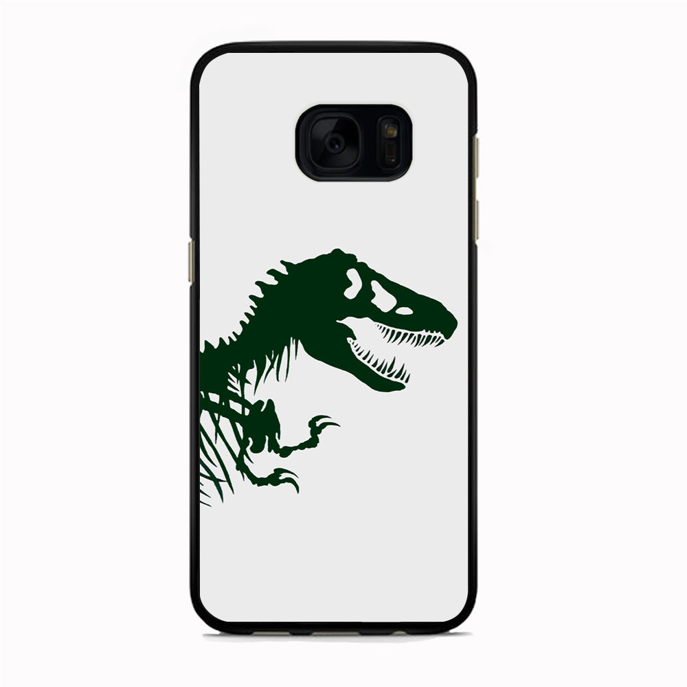 Jurassic Park Green T Rex Samsung Galaxy S7 Case