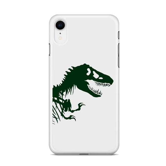 Jurassic Park Green T Rex iPhone XR Case