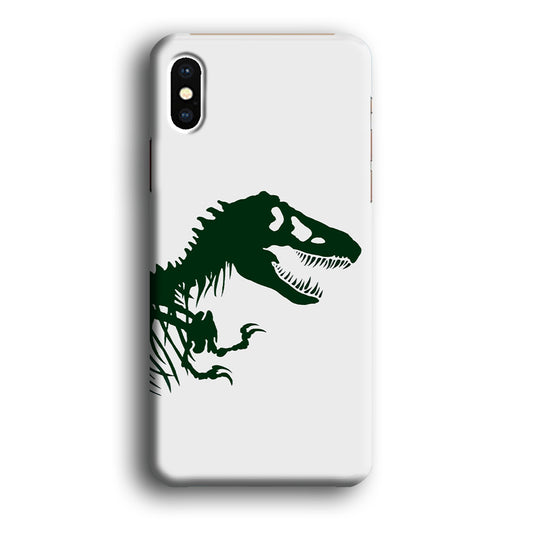 Jurassic Park Green T Rex iPhone X Case