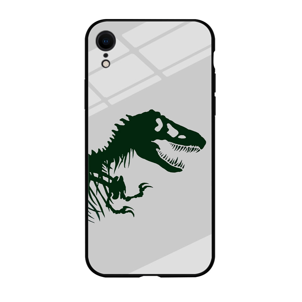 Jurassic Park Green T Rex iPhone XR Case