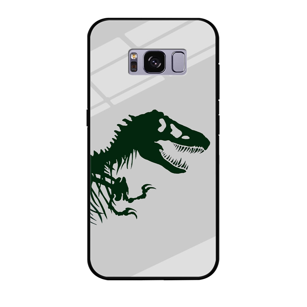 Jurassic Park Green T Rex Samsung Galaxy S8 Case