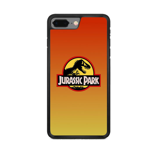 Jurassic Park Orange Sunset  iPhone 7 Plus Case