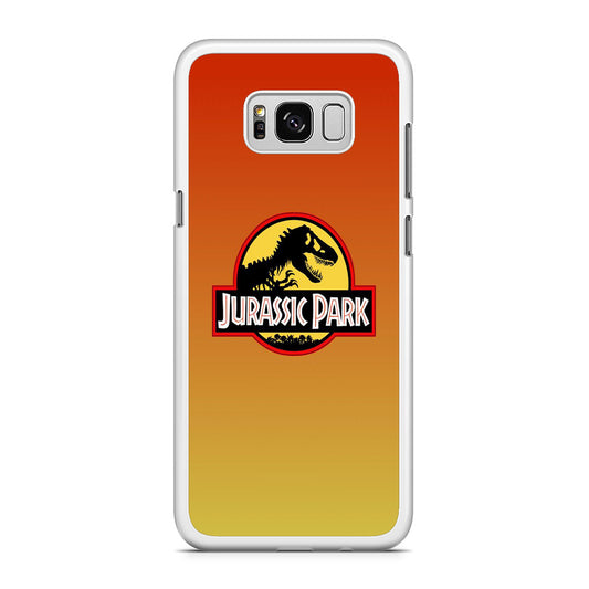 Jurassic Park Orange Sunset Samsung Galaxy S8 Plus Case