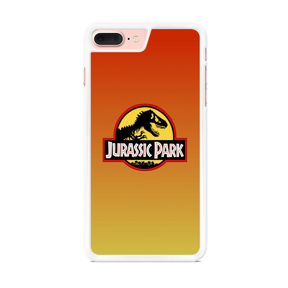 Jurassic Park Orange Sunset  iPhone 7 Plus Case
