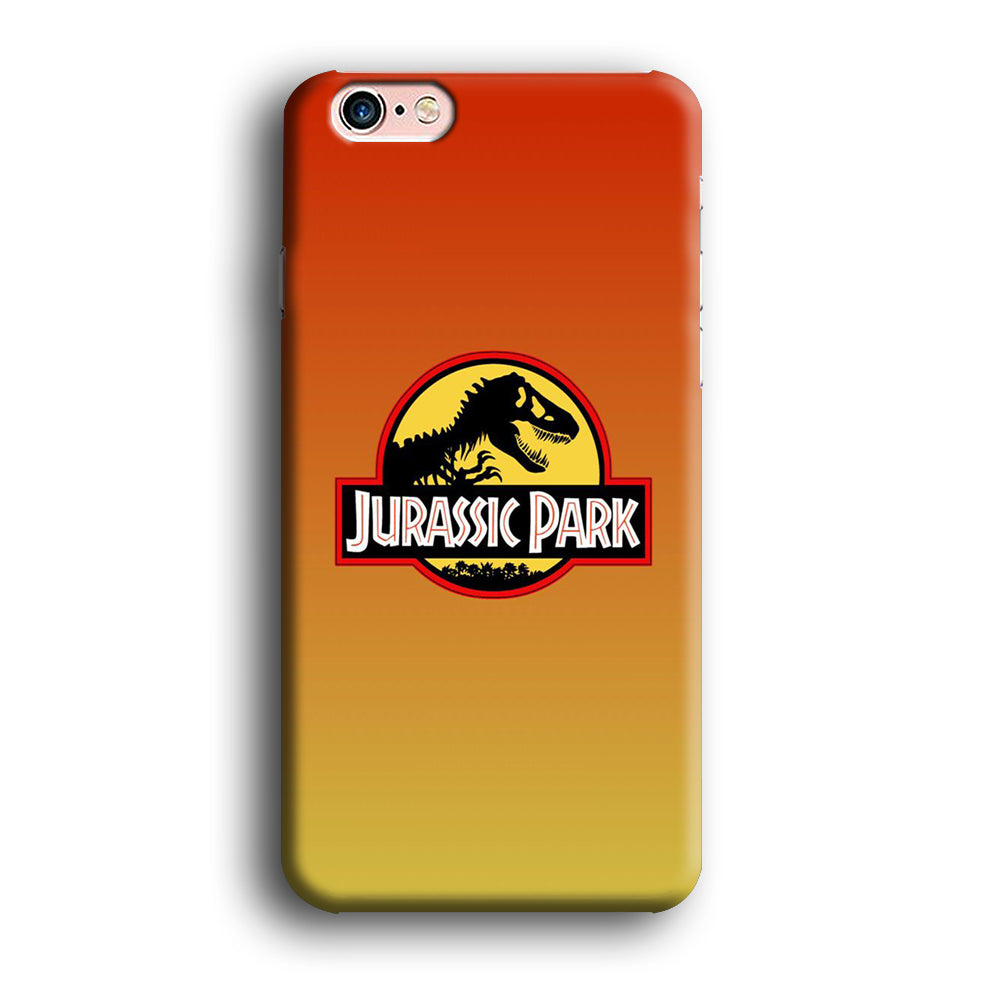 Jurassic Park Orange Sunset iPhone 6 Plus | 6s Plus Case
