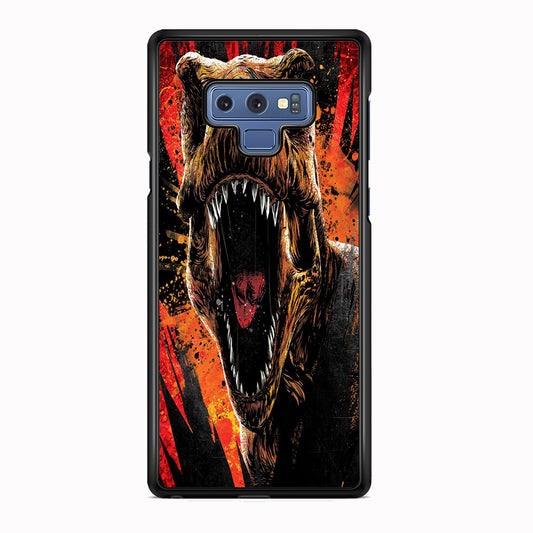 Jurassic World Angry T Rex Samsung Galaxy Note 9 Case