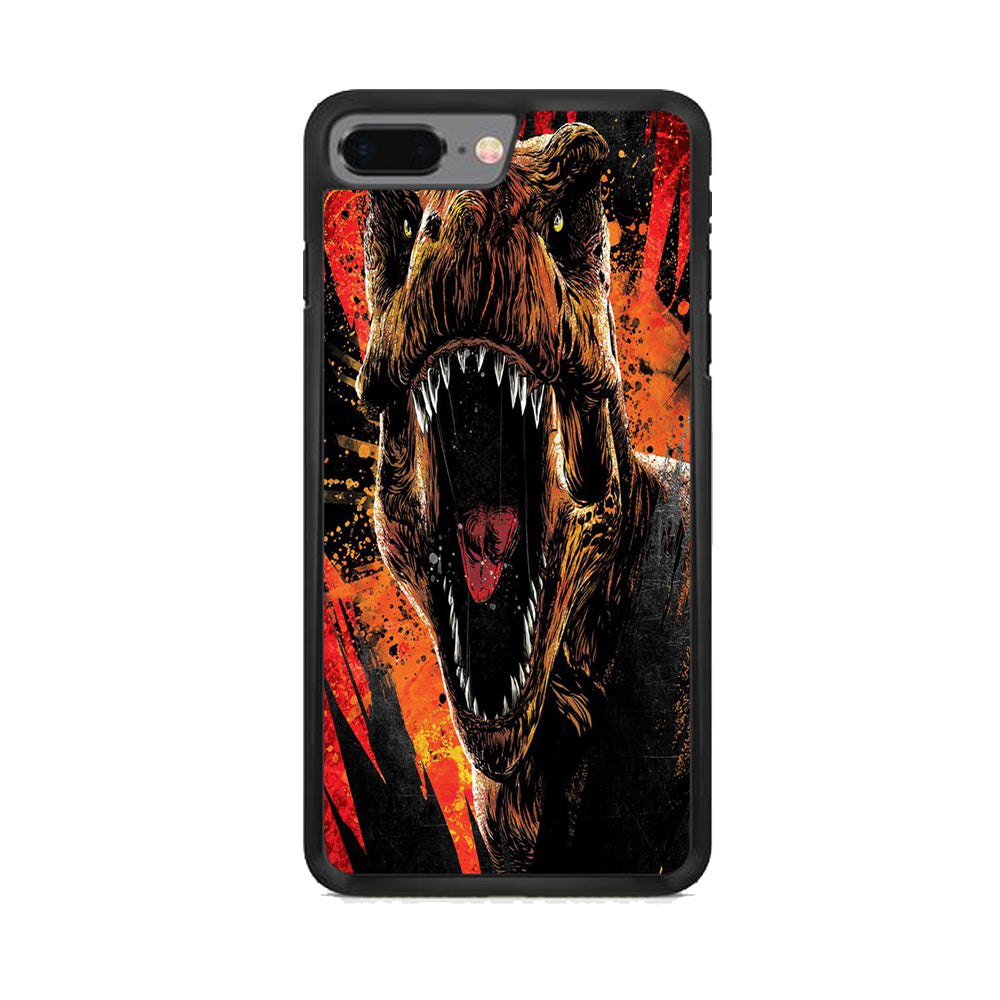 Jurassic World Angry T Rex iPhone 7 Plus Case