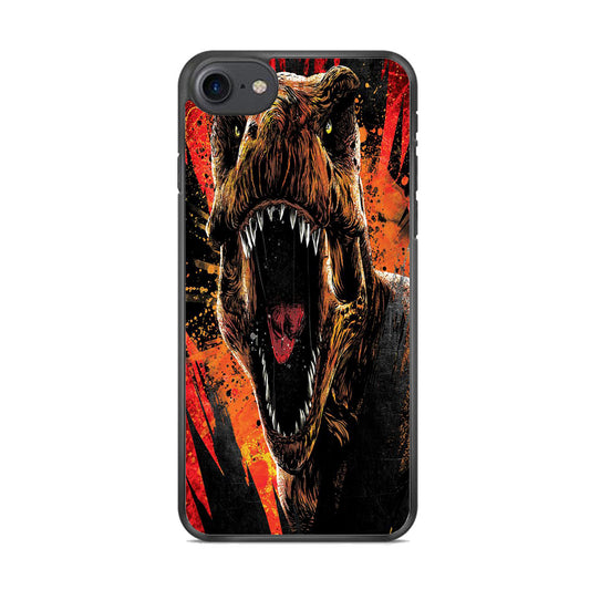 Jurassic World Angry T Rex iPhone 8 Case