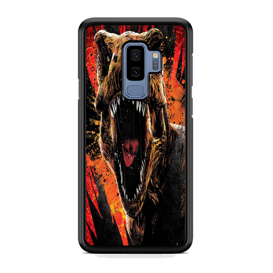 Jurassic World Angry T Rex Samsung Galaxy S9 Plus Case
