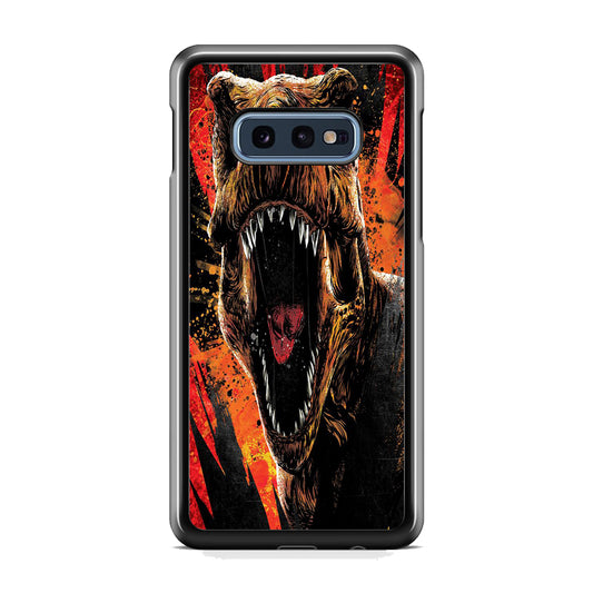 Jurassic World Angry T Rex Samsung Galaxy S10E Case