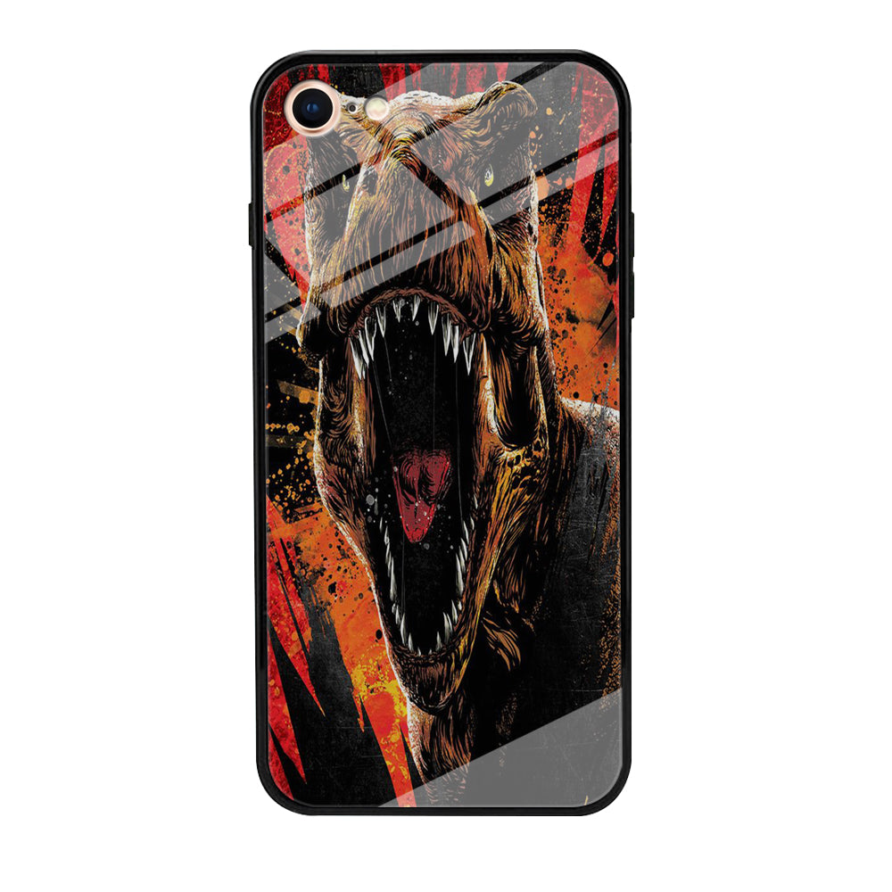 Jurassic World Angry T Rex iPhone 8 Case