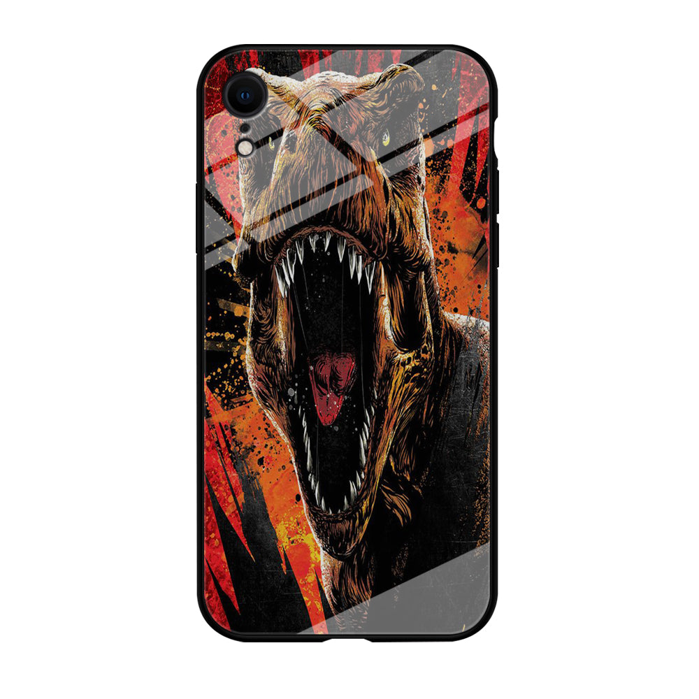 Jurassic World Angry T Rex iPhone XR Case